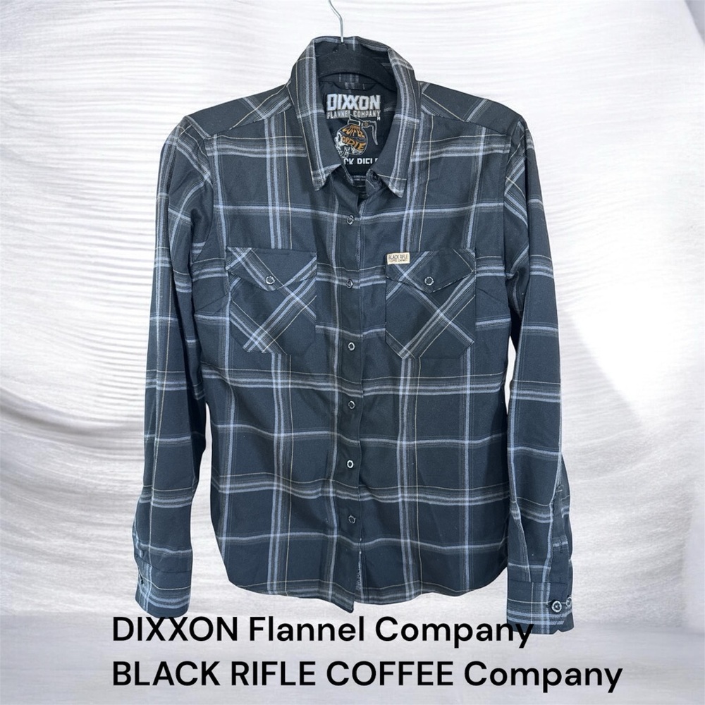 ❤️DIXXON x Black Rifle Coffee Men's Plaid Flannel Shirt